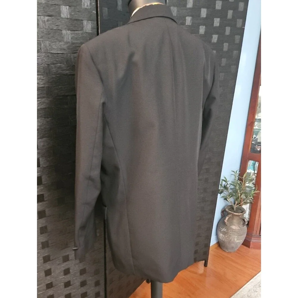 First Nighter Formal Wear Classic Men's Black Tux Blazer Size 42L